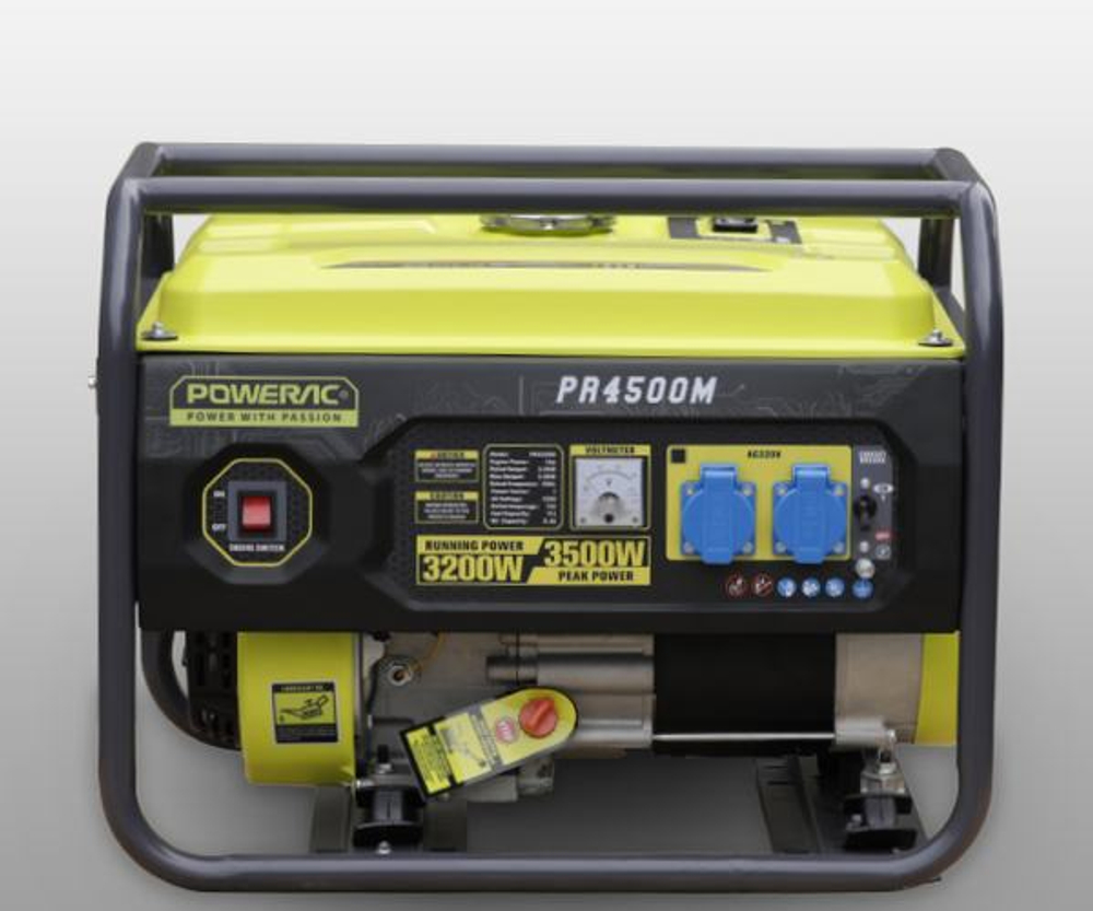 Генератор бензиновый Powerac PR3500-M