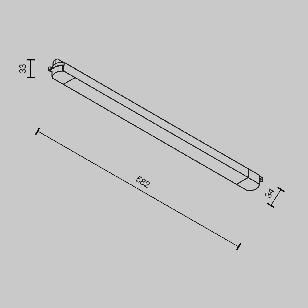 Трековый светильник Technical TR000-1-24W3K-W_1