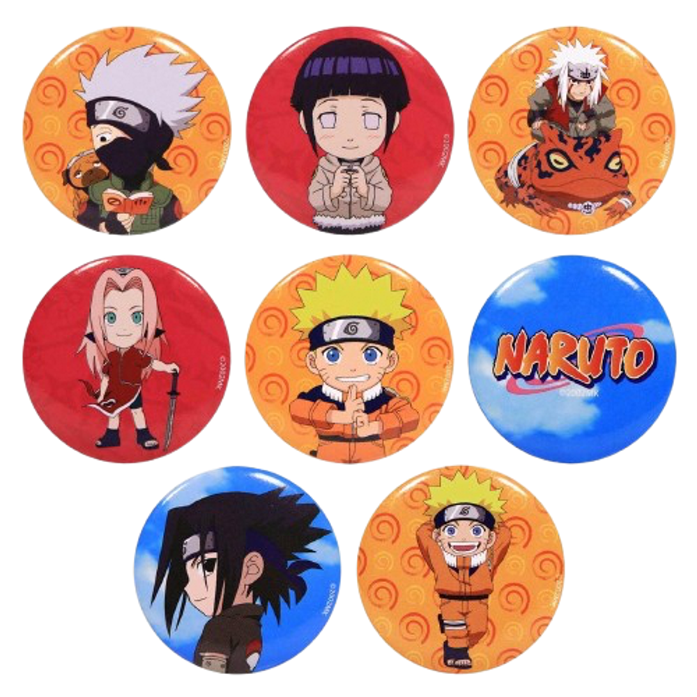 Набор значков Naruto Наруто V2
