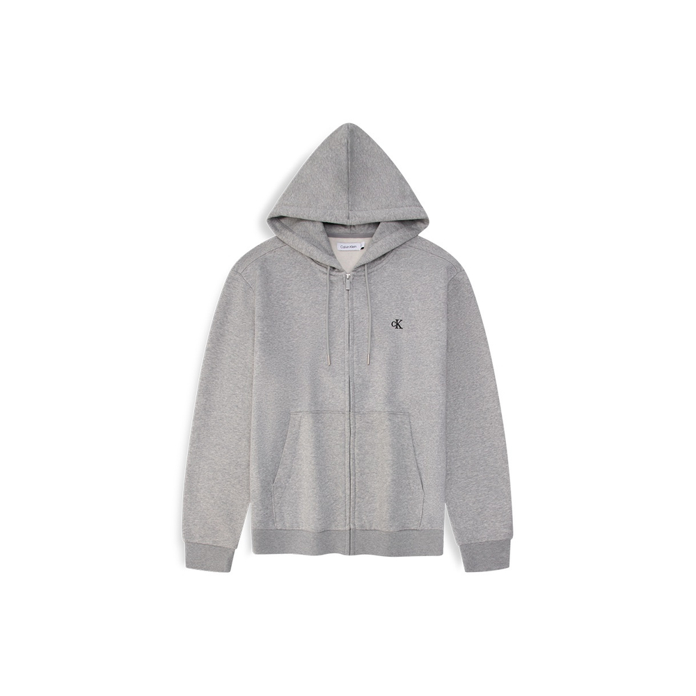 Худи на молнии Calvin Klein Hoodie (серый)