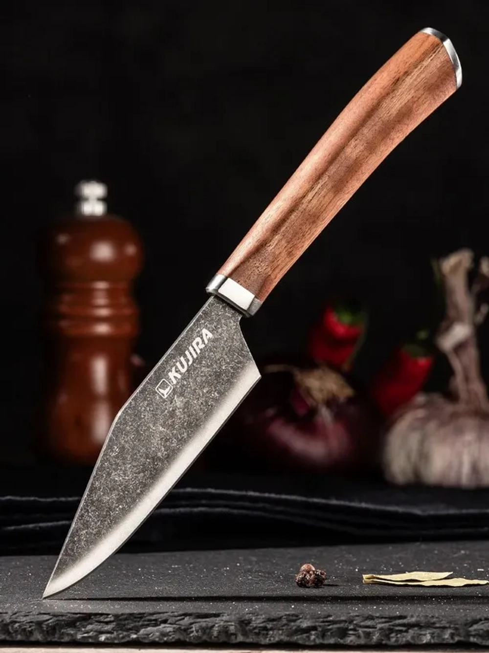 Нож кухонный Kujira Viking series Ivor 100 мм сталь
