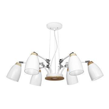 Подвесная люстра 6*Е27 LOFT4402/6WH белый Watchman LOFT IT