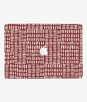 Виниловая наклейка BURGUNDY для MacBook