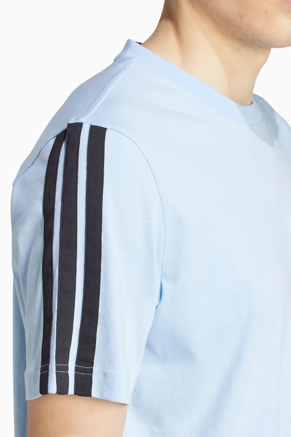 Футболка adidas 3-Stripes Tee - голубой