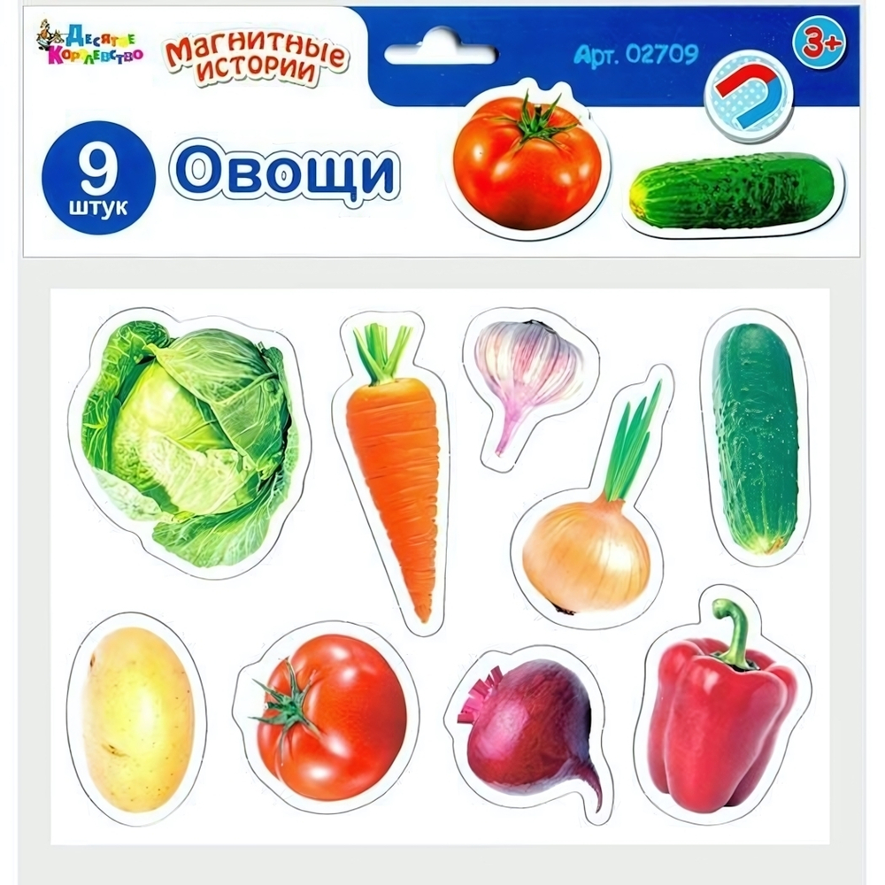 Магниты "Овощи" (Т-Ц)