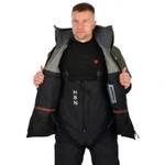 Костюм-поплавок мужской зимний "Rescuer II comfort" -40, hardguard, махагон, ХСН