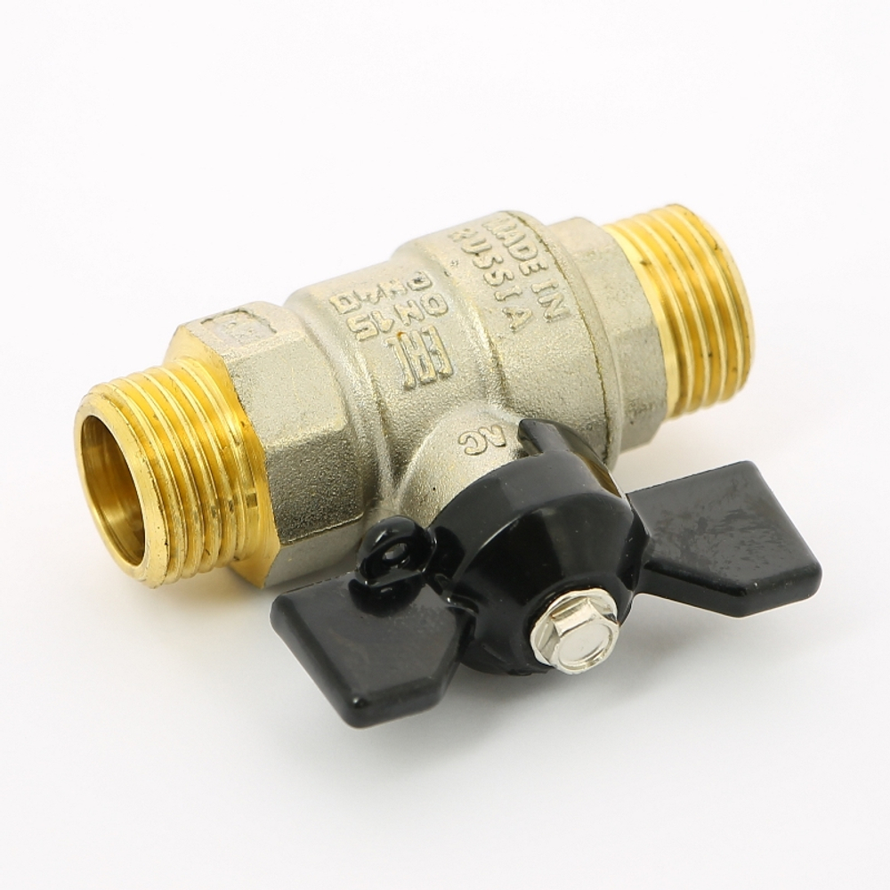 Кран НН 1/2" Pride, стандартный проход, бабочка