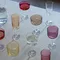 Набор бокалов для шампанского и коктейлей gems, 230 мл, янтарный, 4 шт.