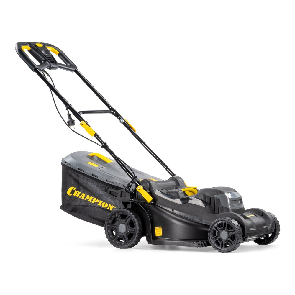 Газонокосилка эл. CHAMPION EM4419 (1,9 кВт травосб. 40л ширина 440мм 25-75мм, 17кг)
