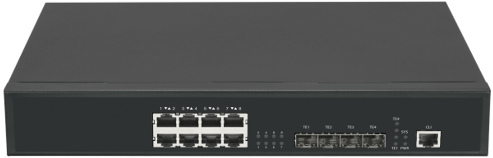 Коммутатор управляемый NikoMax GL-SW-G302-12TC