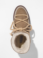 Высокие комбинированные кеды INUIKII Sneaker Classic Beige на меху
