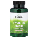 Swanson Vitamins, шелуха семян подорожника, 610 мг, 100 веганских капсул