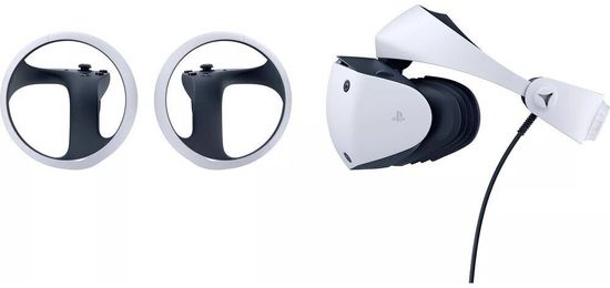Шлем виртуальной реальности VR Sony PlayStation VR2, 120 Гц, с игрой Horizon Call of the mountain, белый