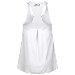 Девичья майка Head Agility Tank Top — white/print perf