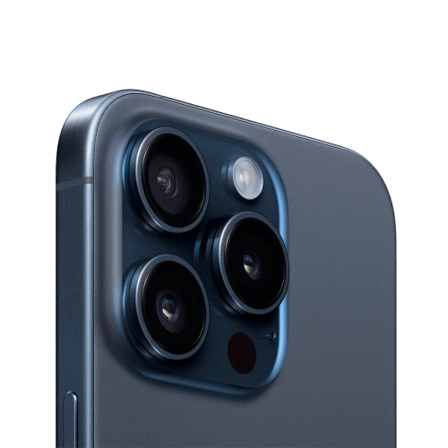 Смартфон Apple iPhone 15 Pro 128GB Dual Sim, Blue Titanium (Синий)