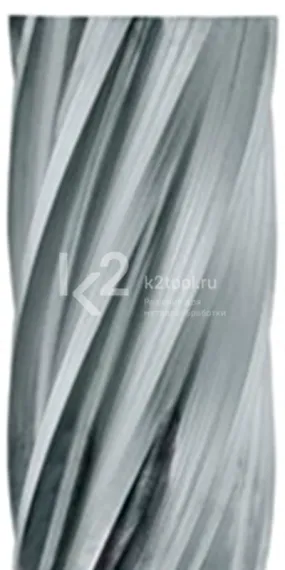 Борфреза твердосплавная Karnasch форма H, 8х20х6х65 мм, насечка HP-7 по алюминию, без покрытия, арт. 11.3075-015