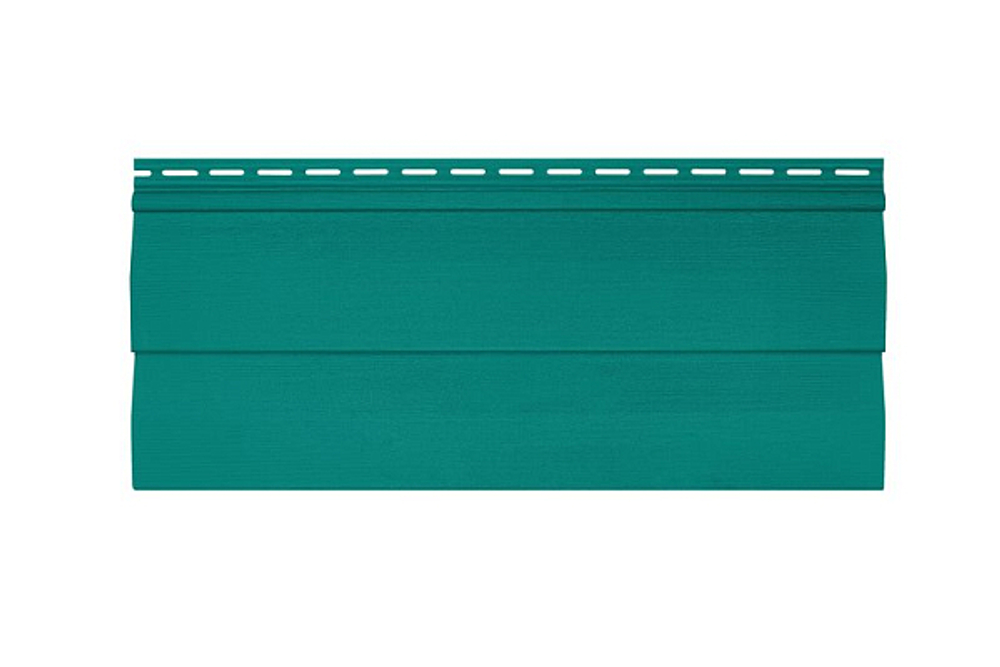 Сайдинг Tecos Premium+ Корабельный брус Изумруд 3660х230 мм