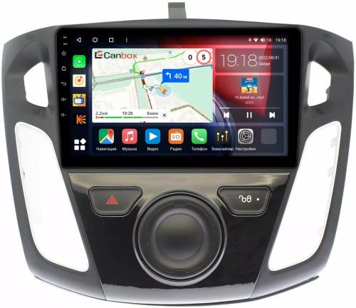 Магнитола для Ford Focus 3 2011-2019 (поддержка автопарковки) - Canbox 9065 Qled, Android 10, Быстрая, SIM-слот