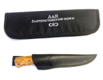 Нож Бекас, 100х13м, карельская береза
