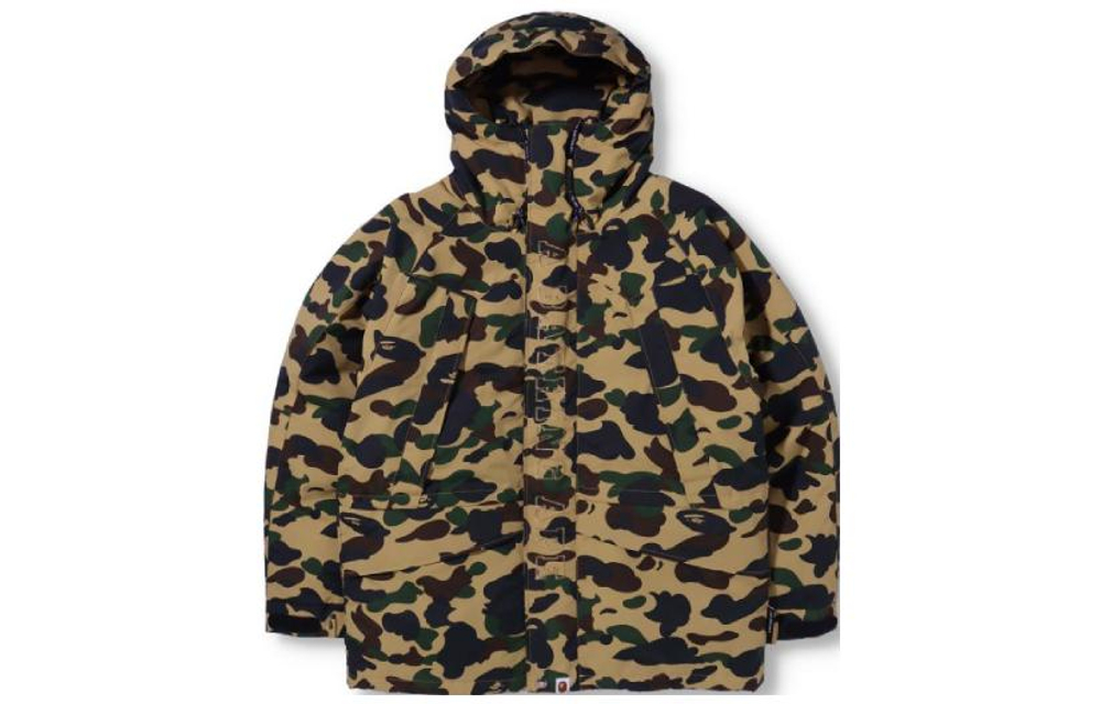 A Bathing Ape 1st Camo Snowboard Down Куртка Fw21