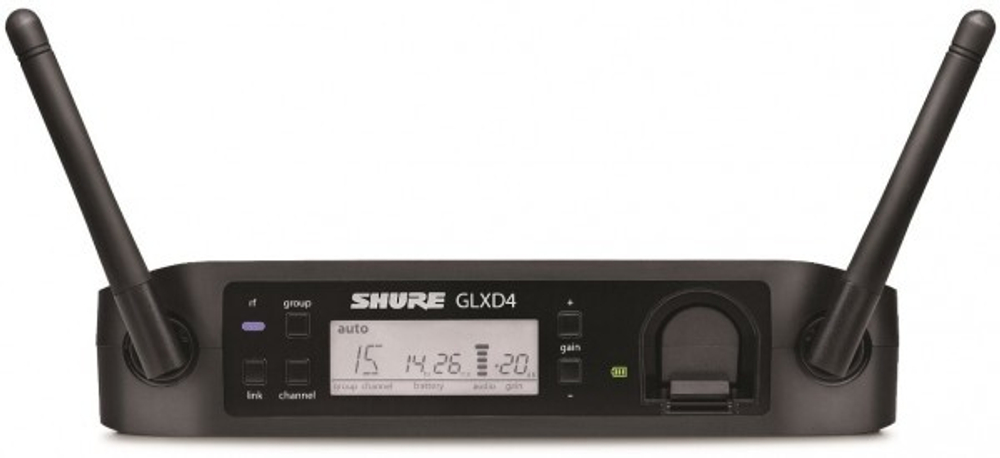 SHURE GLXD24E/B87A Z2 2.4 GHz цифровая вокальная радиосистема с капсюлем микрофона BETA 87