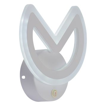 Светодиодный накладной светильник 16W 3000К-6000К 9804/1W WHT белый Profit Light