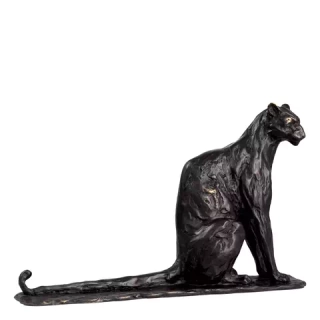 Декор Sculpture Sitting Panther арт.116708