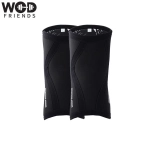 Наколенники неопреновые WOD Friends Knee Sleeves - 5мм (Черные)