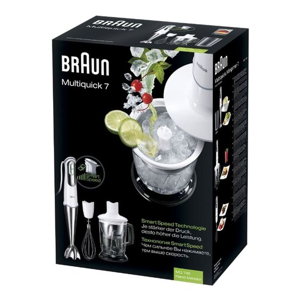 Погружной блендер Braun MQ745 APERITIF