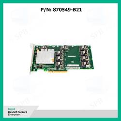 Контроллер (модуль расширения) Raid HPE DL38X Gen10 12Gb SAS Expander Card Kit with Cables 876907-001 (enable 24 SFF field upgrade) 9-Port SAS Expander Card 870549-B21