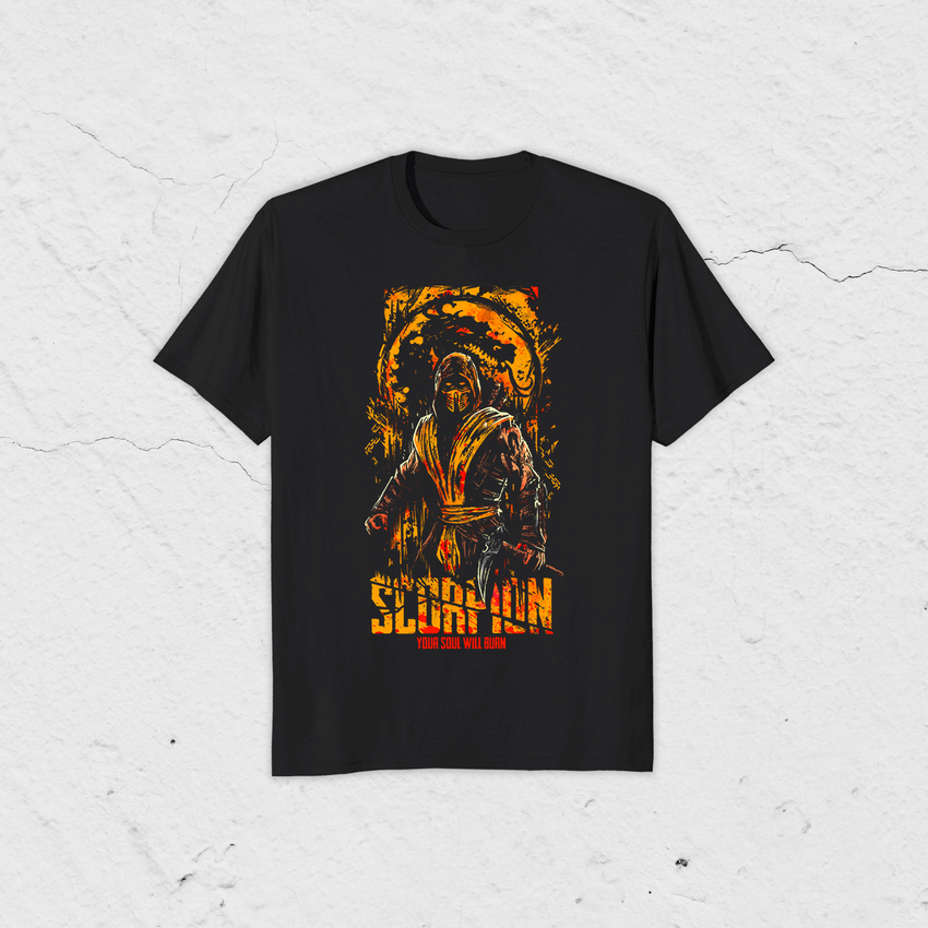 Футболка "Mortal Kombat: Scorpion"