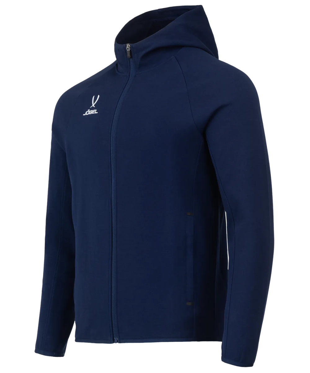 Худи на молнии ESSENTIAL Athlete Hooded FZ Jacket, темно-синий
