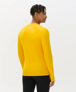 Джемпер компрессионный утепленный CAMP PerFormDRY Baselayer Top Warm, желтый