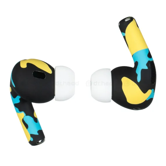 Apple AirPods Pro 2 USB-C Total Yellow Camo Matte