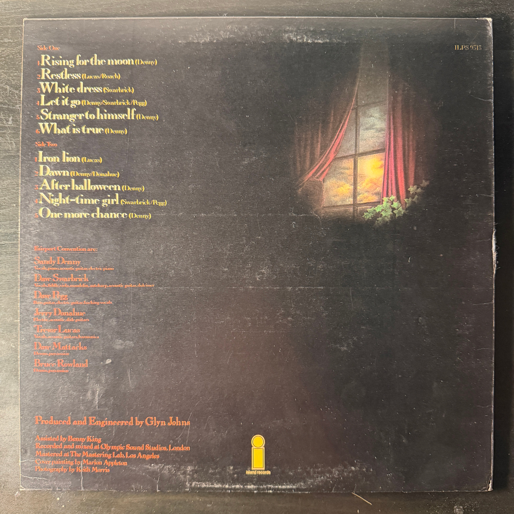 Fairport Convention ‎– Rising For The Moon (Англия 1975г.)
