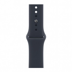 Apple Watch S12 46 mm Space Gray Aluminum Case | Navy Blue Sport Band, M/L