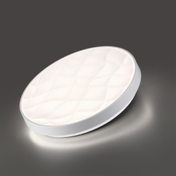 7672/EL PALE SN 000 Светильник пластик/белый LED 70Вт 3000-6000К D485 IP43 пульт ДУ GITUM