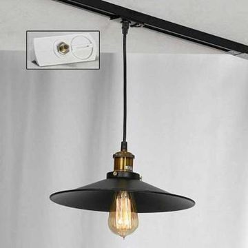Трековый однофазный светильник LSP-9601-TAW черный New York Lussole LOFT