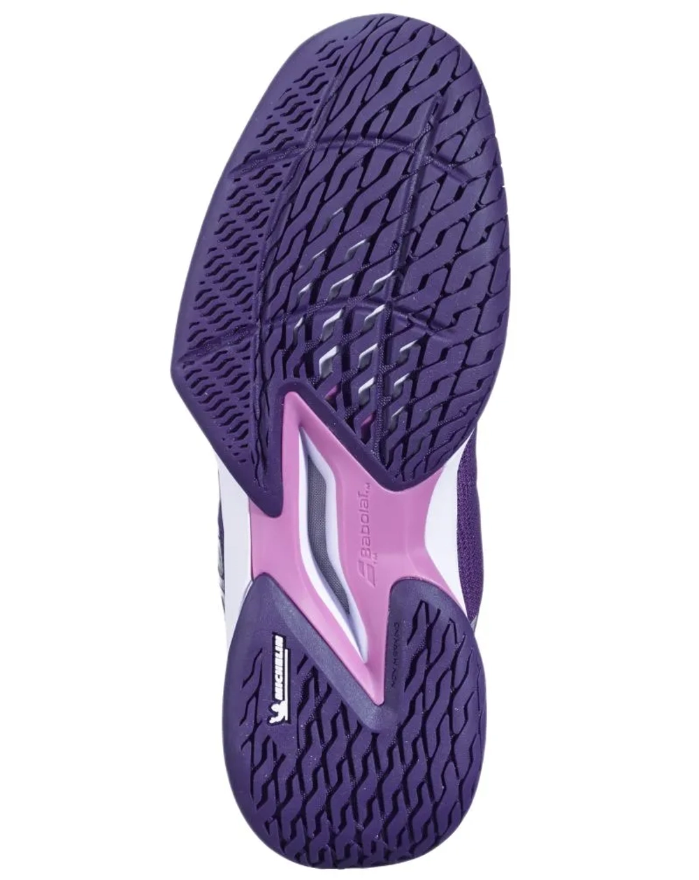 Женские Кроссовки теннисные Babolat Jet Tere 2 All Court - dark purple/silver