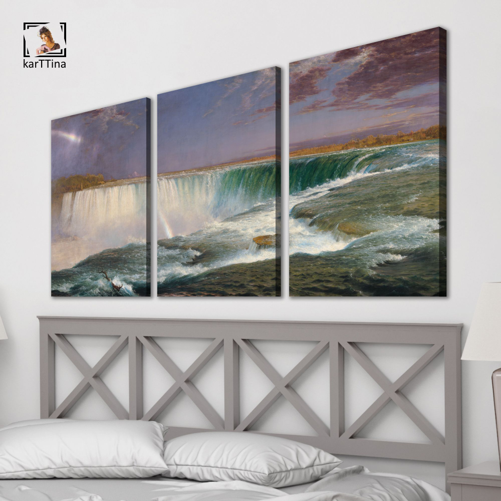 Картина karTTina "Сотворение Адама", 150 см х 70 см
