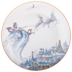 ТАРЕЛКА ОБЕДЕННАЯ LEFARD "СНЕЖНАЯ КОРОЛЕВА" 25,5 СМ, РАЗНОЦВЕТНЫЙ (КОР=16ШТ.)