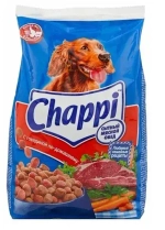 Корм д/взр.собак CHAPPI Сытный мясной обед с говядиной д/всех пород сух. (Россия) 15кг