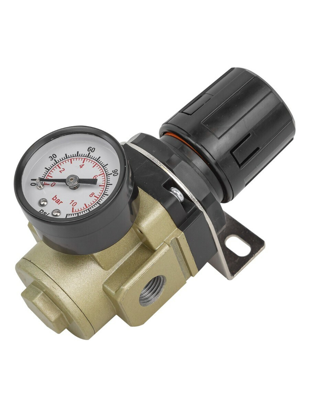 Регулятор давления воздуха ''Profi''1/4''(0-10bar,раб. температура 5°-60°) Forsage F-AR3000-02