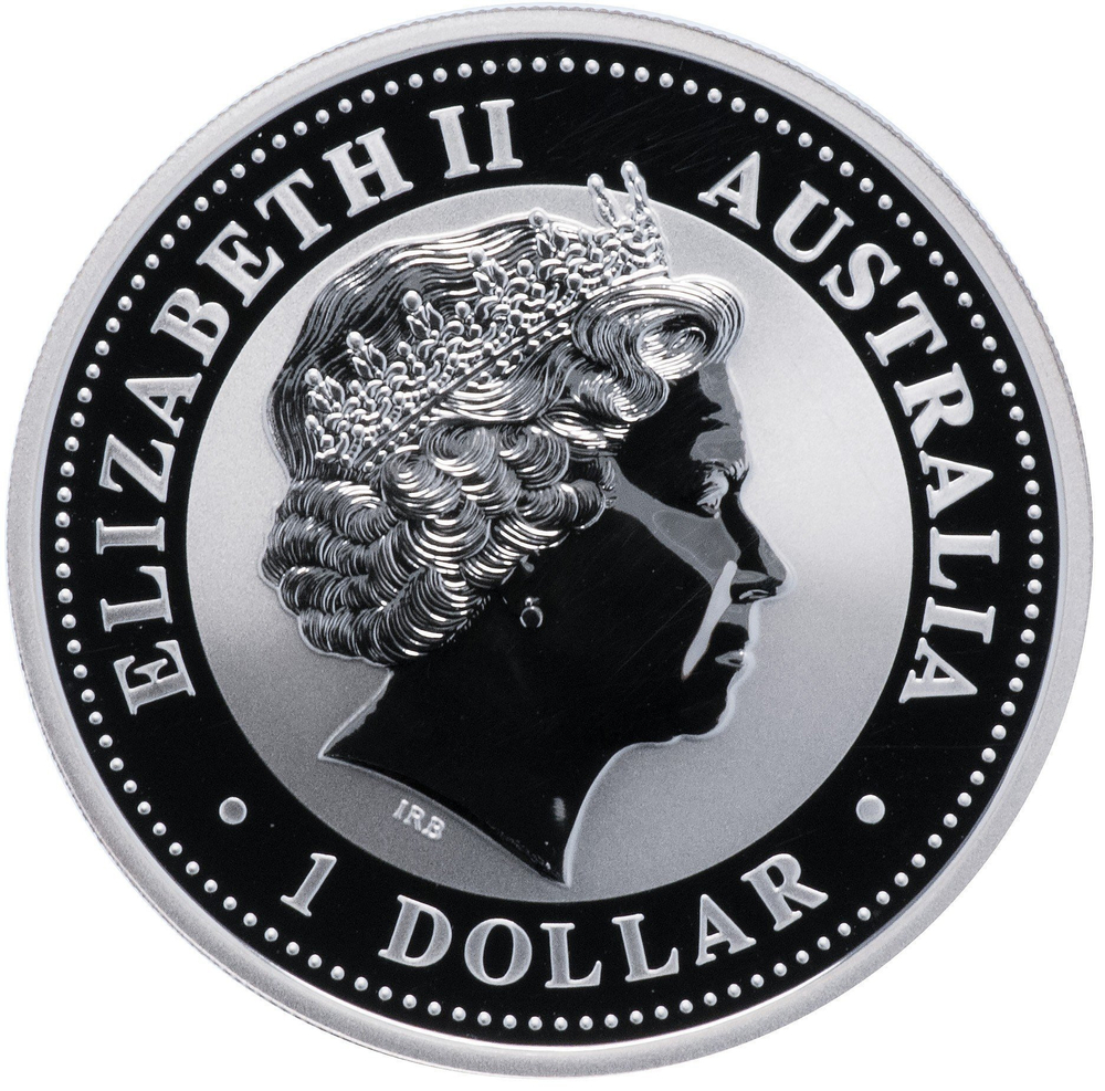 1 доллар. Год Обезьяны. Австралия. 2004 год