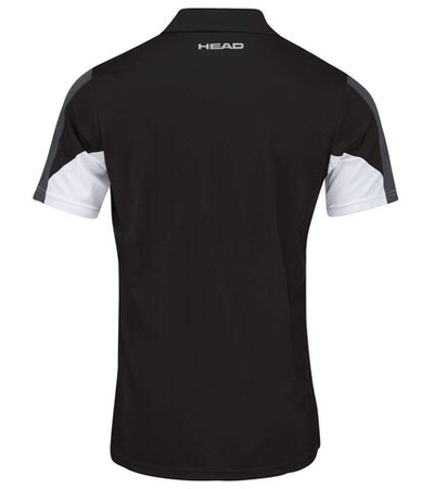Мужское теннисное поло Head Club 22 Tech Polo Shirt M - black