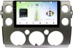 Магнитола для Toyota FJ Cruiser 2005-2022 (рамка серая) - Teyes CC4L монитор 9" IPS, Android 14, Быстрая, Snapdragon 662, CarPlay, 4G SIM-слот