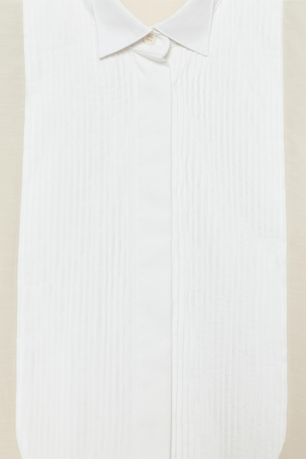 РУБАШКА С КОНТРАСТНОЙ МАНИШКОЙ ZW COLLECTION — ZARA