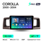 Teyes SPRO Plus 9" для Toyota Corolla E130 E120 2000 - 2004