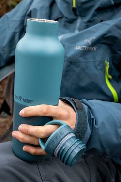 Термобутылка Klean Kanteen Rise Vac Classic Arch Loop 20oz (592 мл) Brittany Blue