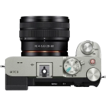 Цифровая фотокамера Sony Alpha a7C II Kit 28–60mm f/4-5.6. Серебристый